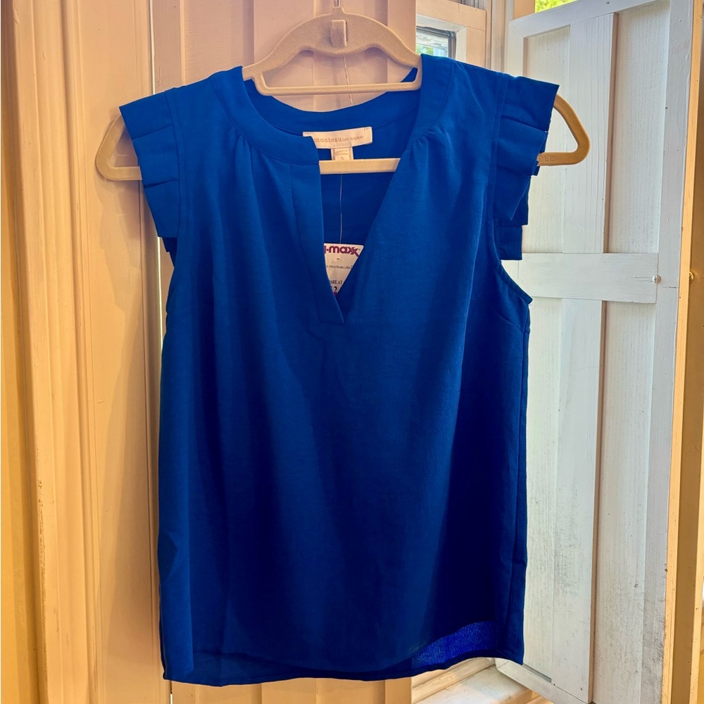 Tjmaxx Royal blue top size S